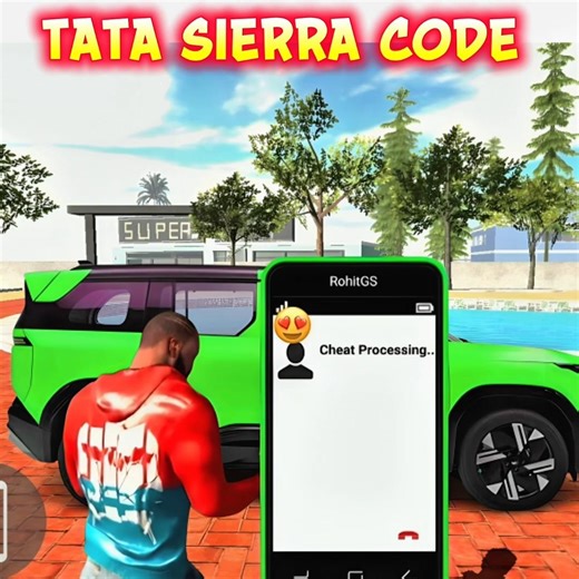 FINALLY TATA SIERRA CAR CHEAT CODE IN UPDATE II TALENT GAMERZ #indianbikedriving3d