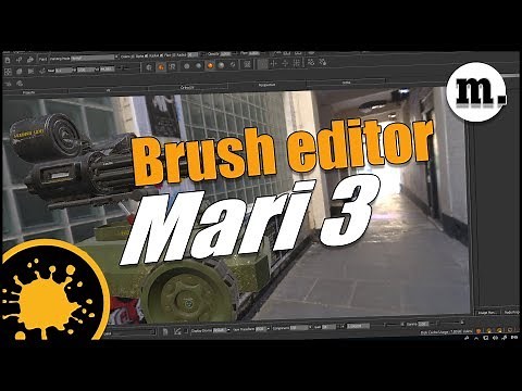 Mari brush tutorial : create your own brushes | Introduction to Mari 3