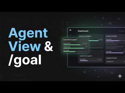 Agent View & /goal