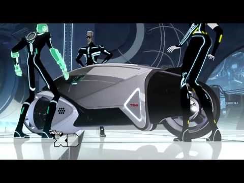 ENCOM 786 Light Cycle Reveal #1 - TRON Uprising