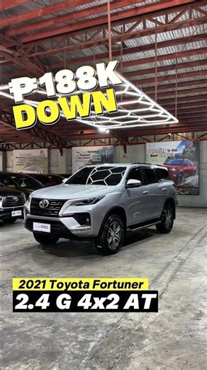 2021 Toyota Fortuner 2.4 G AT (Silver) 💯