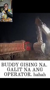 BUDDY GISING NA. GALIT NA ANG OPERATOR. hahah #backhoeoperatorpage #kabucketvlog #construction #backhoe #excavator #operator | Backhoe Operator Page