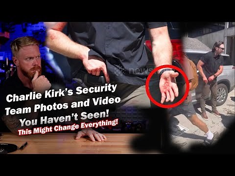 New Footage and Video of Charlie Kirk's Security Team!