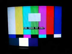 Bouncing box/color bars