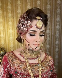 2.9K views · 134 reactions | Traditional bride @alluresalonspaofficial | Allure Salon & Spa | Facebook