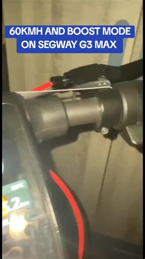 60kmh and boost mode preparation for Segway G3 max. #segwayg3max #g3 #g3max #maxg3 #ninebotmaxg3