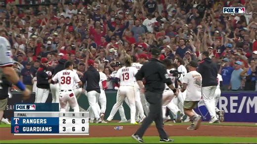 A hit by pitch walk-off feels like the perfect way for the Guardians to punch their post-season ticket. 😆 | Sportsnet