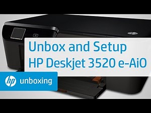 HP Deskjet 3520 Inkjet Printer Setup | HP® Support