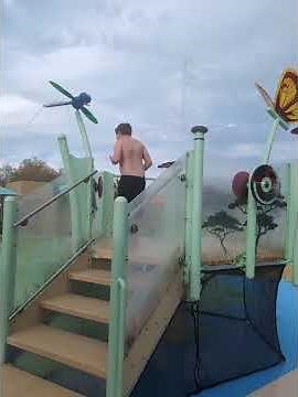 At the water park