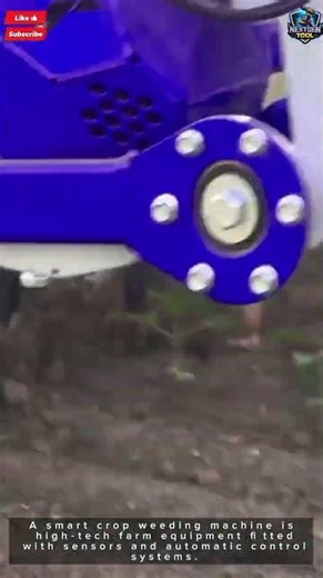 Smart Crop Weeding Machine for Safe and Fast Soil Cultivation#tool
