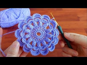 So Beautiful & So Easy 🥰 Flower Crochet Lace Model | Beginner-Friendly Tutorial (2025)
