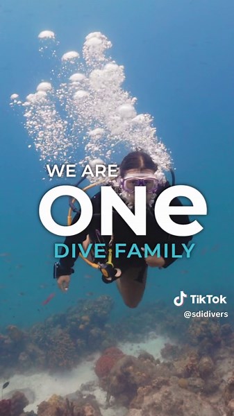 Today is the day! Welcome to the new SDI! We are One Dive Family. 💙 #OneDiveFamily #SDIDivers