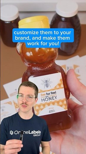 Free Design Templates for Custom HONEY LABELS 🐝🍯 #honey #smallbusiness