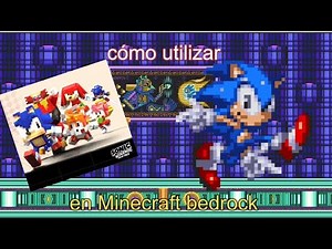 Cómo utilizar el skin pack de Sonic aphls en Minecraft bedrock en Android