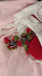 Crochet Strawberry PATTERN - Etsy