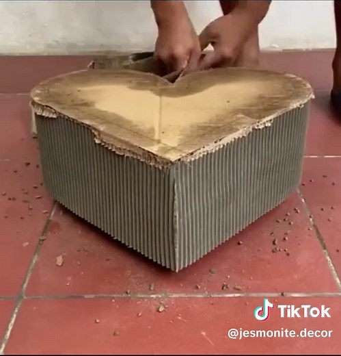 DIY Heart Shape Cement Pot Tutorial