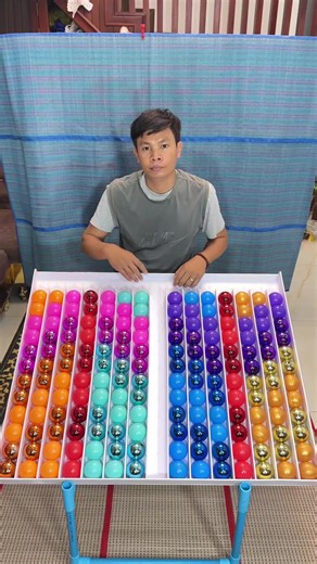 Sort Balls Puzzle Game Challenge #foryou #foryoupage #challenge #puzzle #usa🇺🇸