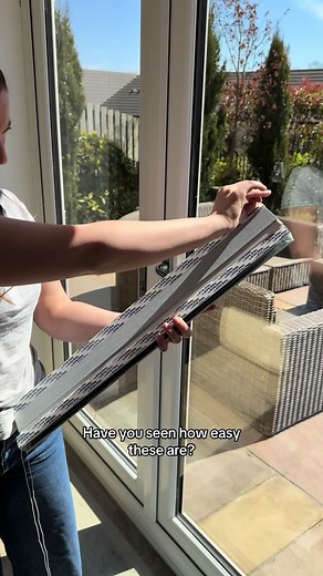 Easy No-Drill Pleated Blinds Installation
