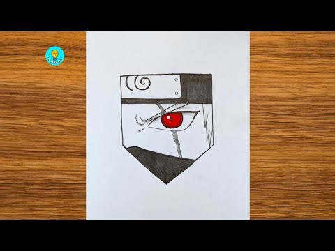 How to Draw Naruto Eye Step by Step | Easy Anime Drawing Tutorial
