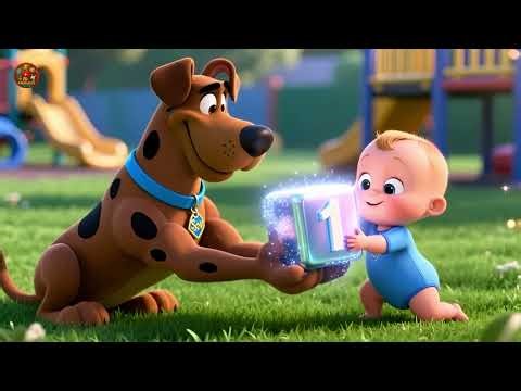 Scooby-Doo at Playtime 🐾🎶 Fun ABC & Number Song | Learn Letters & Numbers for Kids