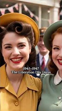 Fashion of the 1940s — From Wartime Resolve to the New Look 👗✨
