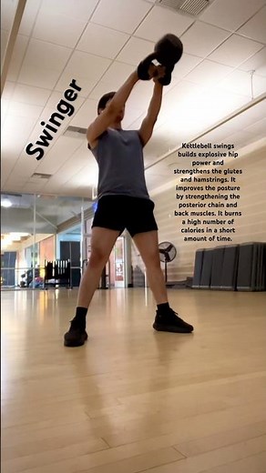 🛎️ Kettlebell Swings | Exercise | Gym Workout | Health Fitness Journey | Weight Loss | Muscle