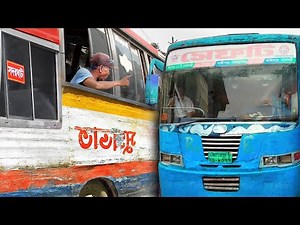 A Day in Life of Bus Driver Navigating Worst Streets of Bangladesh