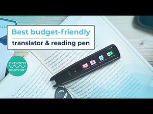 e-pens explore scanner: Best affordable pocket translator and reading pen!