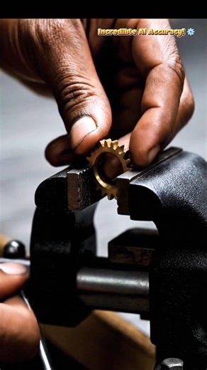 AI Precision Tool: Fixing Micro Gears with Ease! #AI #Shorts #USA