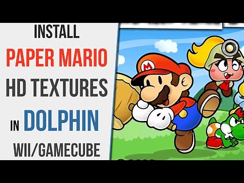 How to Download and Install Paper Mario TTYD HD Textures in Dolphin (GameCube Emulator)