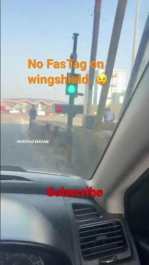 How to use FASTag without skicking 😎 #shorts #FASTag