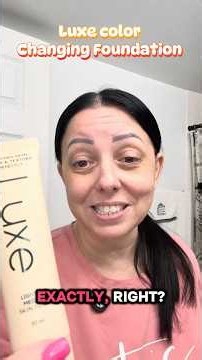 This Foundation CHANGES COLOR to Match Your Skin?! 😳 | Luxe Foundation Test