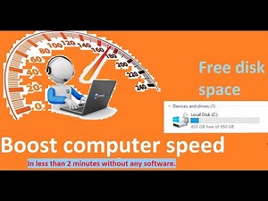 Boost and clean Your PC Performance Without Any Software | Clean Your PC in 2 Minutes | win 11/10/8