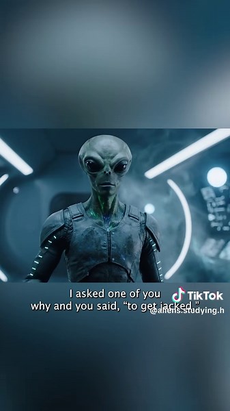 Aliens Studying Humans on TikTok