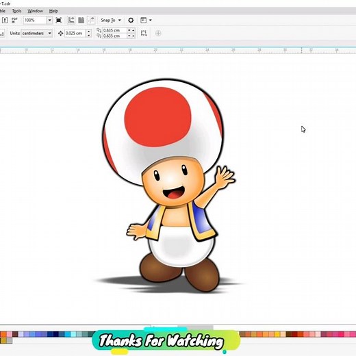 How to Draw Toad 🍄Super Mario #supermario