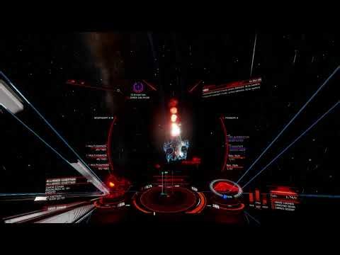 엘리트 데인저러스 PvP Cobra Mk5(Training) vs 2 Gankers [Elite Dangerous]