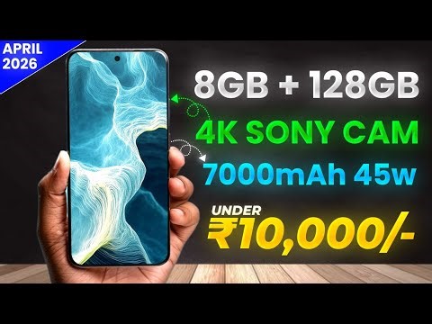Top 5 Best 5G Phones Under ₹10,000 in April 2026 📱⚡ Budget 5G Kings!