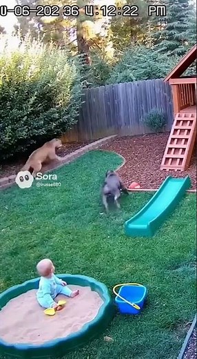 Pit Bull vs mountain lion