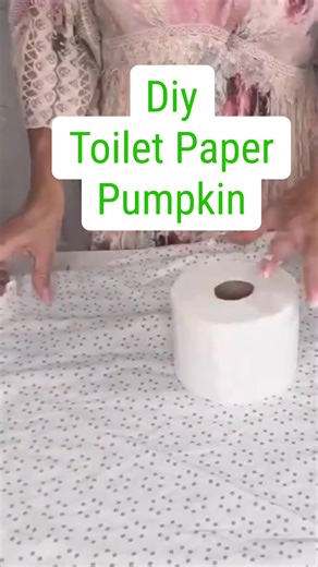 🎃✨ DIY Toilet Paper Pumpkins on a Budget! ✨🎃Grab whatever fabric you have on hand, place a roll of toilet paper in the center, and wrap the fabric up and around—tucking it into the middle of the roll. Add a cute stem, a bow, and a little faux foliage, and boom! You’ve got adorable fall decor in minutes (and for next to nothing!). 🍂🍁 | Olivia's Romantic Home DIY