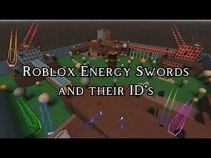 All Energy Swords Gear in Roblox + ID's