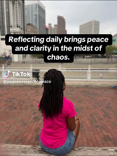 Peace Over Problems on TikTok