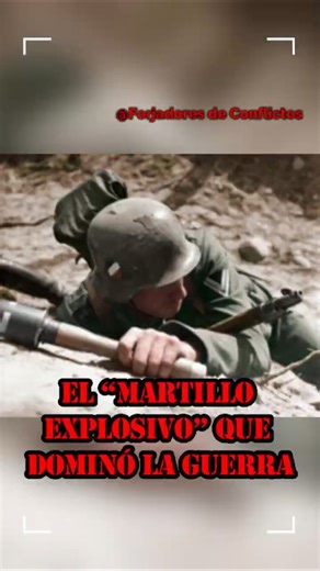 El arma que parecía un martillo… pero no lo era #historia #segundaguerramundial #ww2