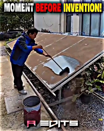 Amazing Solar Panel Washing Idea You Must Try! ☀️ #bouncingball