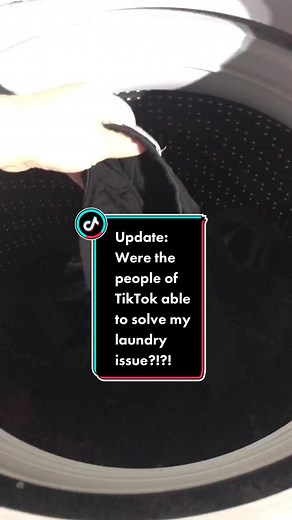 Update: Were the people of TikTok able to solve my laundry issue?!?! #cleantok #cleaningtiktok #laundry #laundrytok #thankyou #vinegar