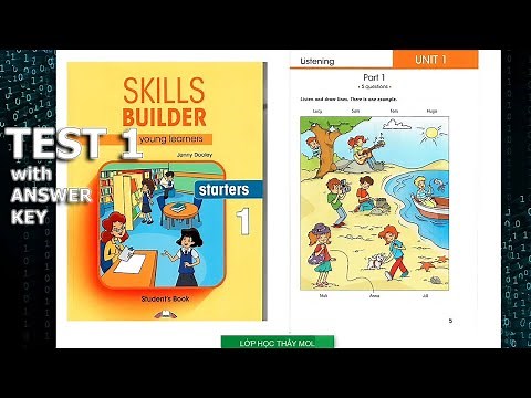 Starters SKILLS BUILDER 1 UNIT 1 - Listening TEST 1 | Lớp Học Thầy Mol