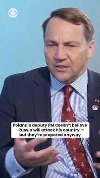 Poland's deputy PM doesn't think Russia will attack his country, but they're prepared anyway #shorts