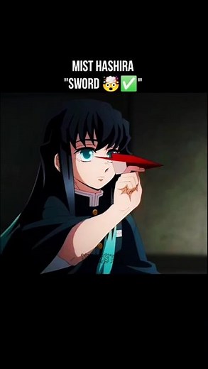 Muichiro tokito's sword 😲✅ #demonslayer #anime #kimetsunoyaiba #tokito