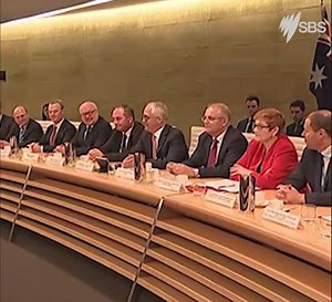 Israeli PM Benjamin Netanyahu wants to triple Australian trade. http://bit.ly/2lN3CZ5 | SBS News