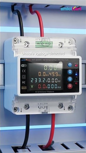 amiciSmart WiFi Bi-Directional Energy Meter