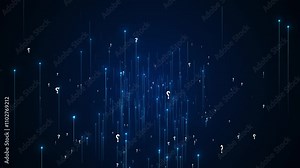 Abstract Question mark icon, problem sign Many Questions icon background texture lights question marks. help and quiz symbols Help support, problem symbol, think education, confusion search Ask, help